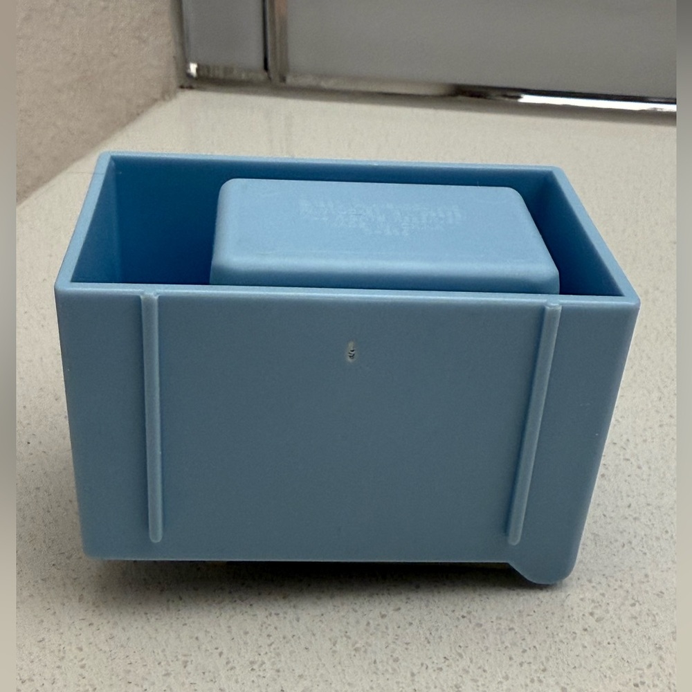 Vintage Playskool Dollhouse Blue Microwave 90s - Picture 13 of 14